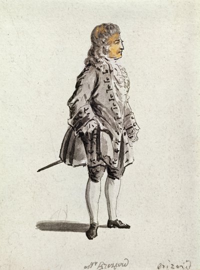 The Actor Brizard by French School